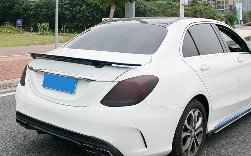 MERC W205 C-CLASS SEDAN R STYLE TRUNK SPOILER