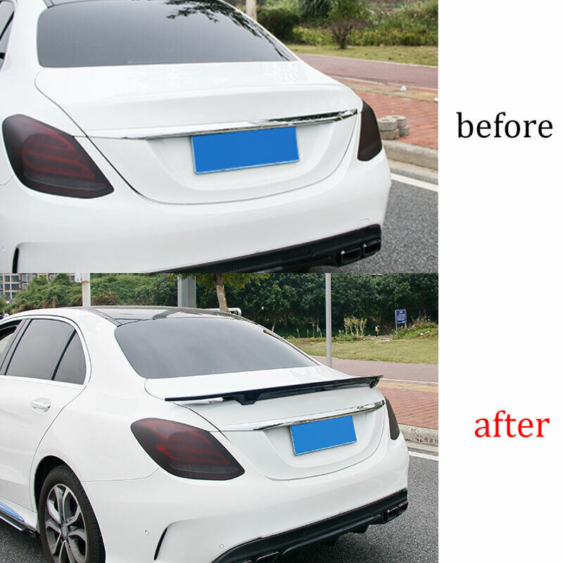 MERC W205 C-CLASS SEDAN R STYLE TRUNK SPOILER