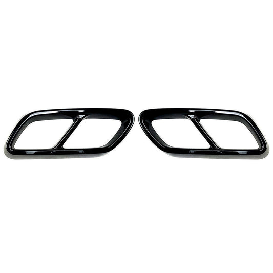 MERC W206 C-CLASS AMG STYLE TAIL PIPE COVERS