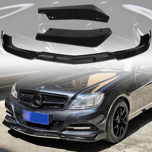 MERC W204 C-CLASS BRABUS STYLE FRONT LIP