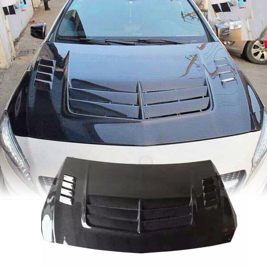 MERC W176 A-CLASS VARIS STYLE CARBON FIBER BONNET