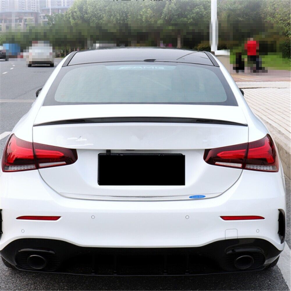 MERC W177 A-CLASS SEDAN GLOSS BLACK BOOT SPOILER