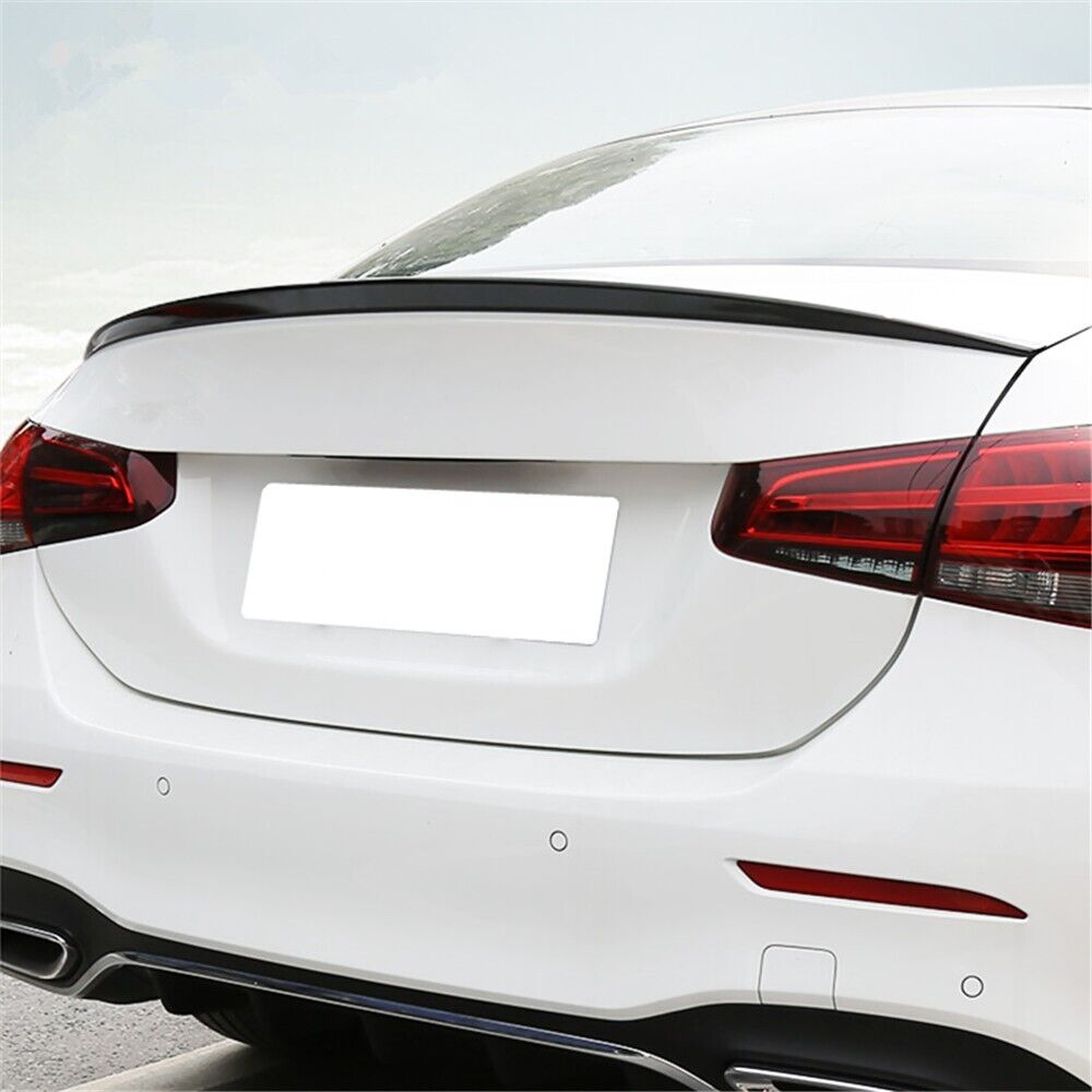 MERC W177 A-CLASS SEDAN GLOSS BLACK BOOT SPOILER