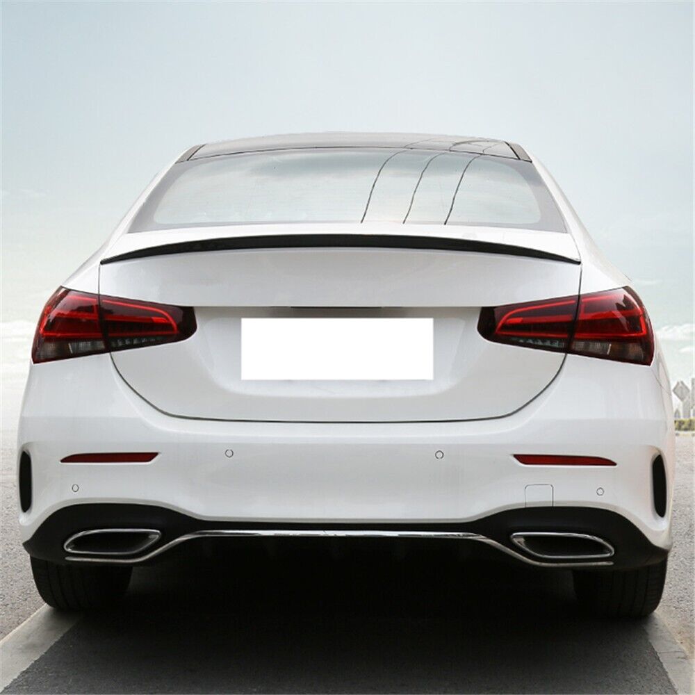 MERC W177 A-CLASS SEDAN GLOSS BLACK BOOT SPOILER