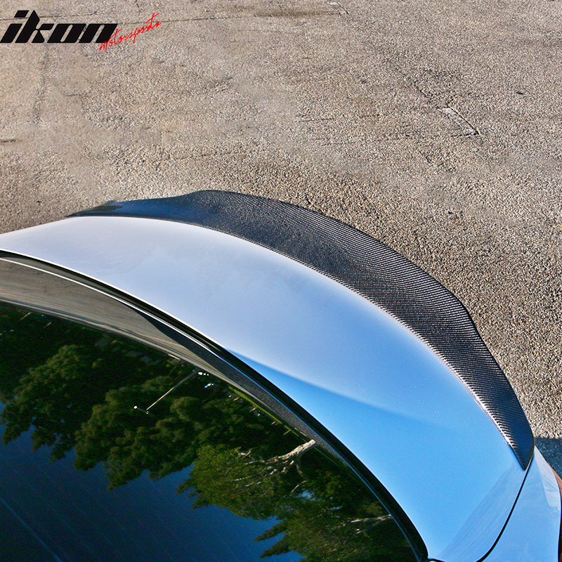 MERC W205 C-CLASS SEDAN PSM STYLE CARBON FIBRE BOOT SPOILER