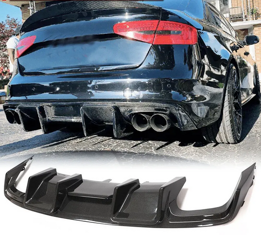 AUDI A4 B8.5 S-LINE / S4 CARBON FIBER DIFFUSER