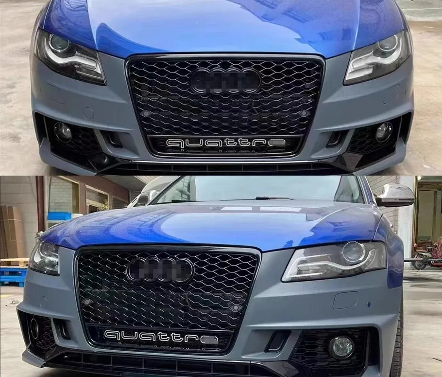 AUDI A4 B8 RS4 B9 STYLE FRONT BUMPER