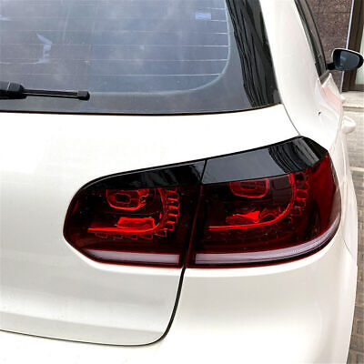 GOLF 6 GLOSS BLACK TAILLIGHT EYELIDS