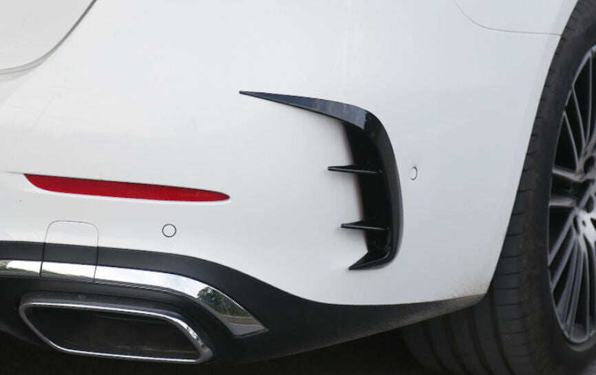 MERC W206 C-CLASS REAR BUMPER CANARDS