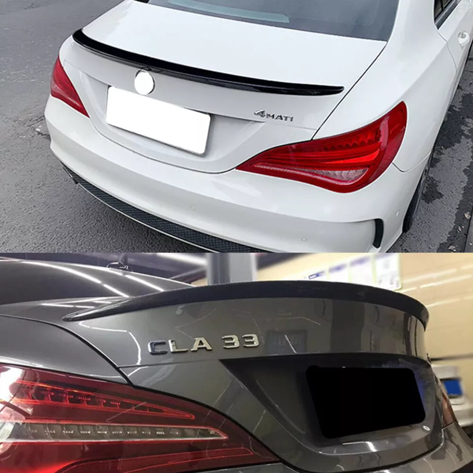 MERC W117 CLA BLACK ROOF SPOILER
