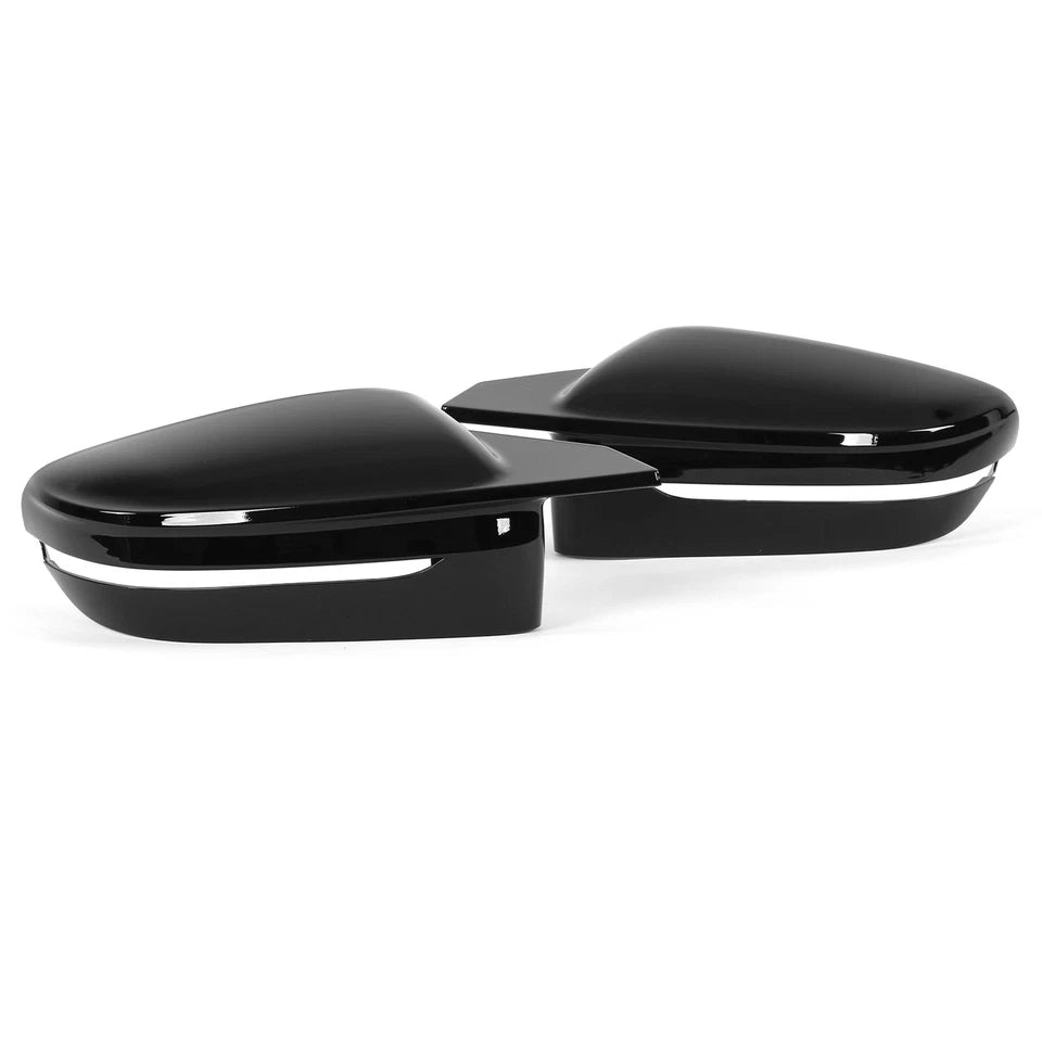 G80 G82 G87 MIRROR COVERS GLOSS BLACK