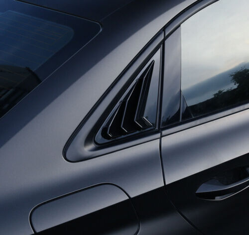 AUDI A3 8V / 8V.2 SEDAN GLOSS BLACK REAR WINDOW LOUVERS