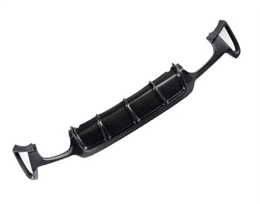 F32 MTECH 3D-STYLE CARBON FIBER REAR DIFFUSER