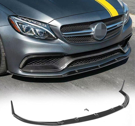 MERC W205 C63 EDITION 1 STYLE CARBON FIBRE FRONT LIP