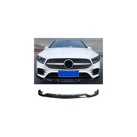 CAR FRONT BUMPER SPOILER LIP SPLITTER FOR MERCEDES E CLASS W213 E260 E300 E43 AMG SPORT 2017 2018 2019