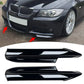E90 PRE-FACELIFT M STYLE GLOSS BLACK SPLITTERS