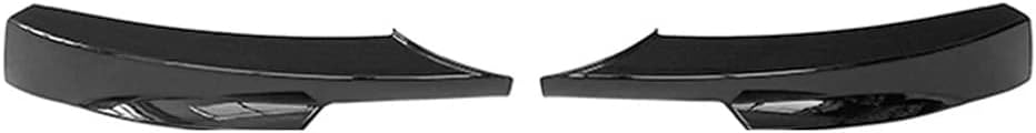 E90 FACELIFT M PERFORMANCE STYLE GLOSS BLACK SPLITTERS