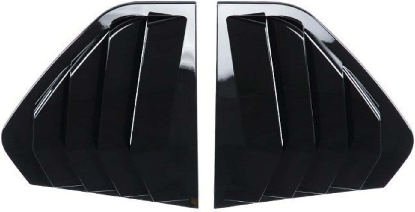 GOLF 8 GLOSS BLACK SIDE WINDOW LOUVER