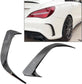 MERC W117 CLA REAR BUMPER CANARDS