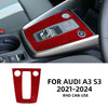 Audi RS3 8Y Carbon Center Console (RED)