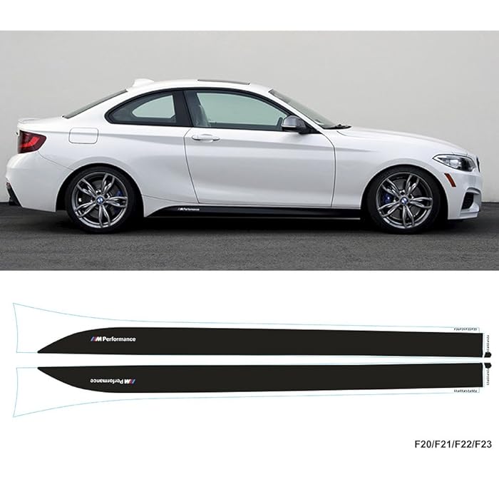 F20 / F21 / F22 / F23 M PERFORMANCE SIDE DECALS โ Karbon Auto