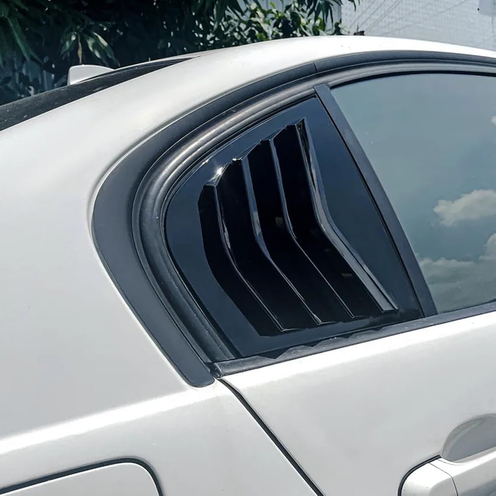 E90 3-SERIES GLOSS BLACK SIDE WINDOW LOUVER