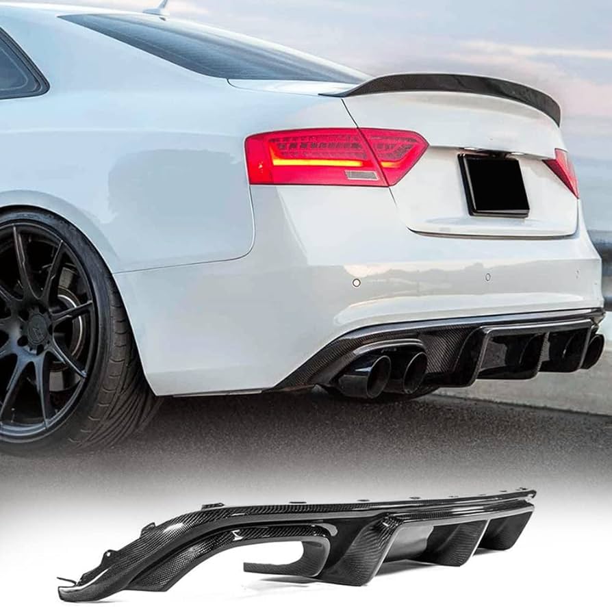 AUDI A5 B8.5 S5/ S-LINE CARBON FIBRE REAR DIFFUSER – Karbon Auto