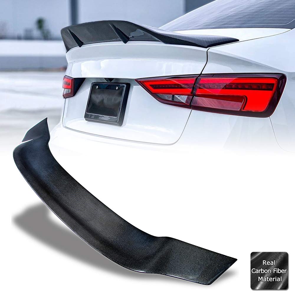 AUDI A3 8V/8V.2 SEDAN EURO STYLE CARBON FIBRE BOOT SPOILER