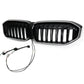 G20 LCI FRONT LED GRILLE BMW 3 SERIES DOUBLE SLAT GRILLE WITH LED LIGHT