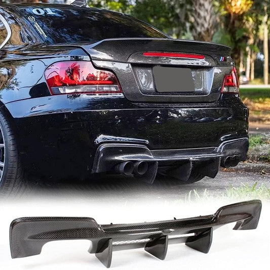 E82 1M RV-STYLE CARBON FIBER DIFFUSER