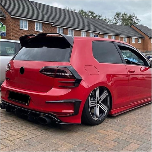 GOLF 7 / 7.5 GLOSS BLACK RAZOR STYLE TAIL LIGHT TRIM