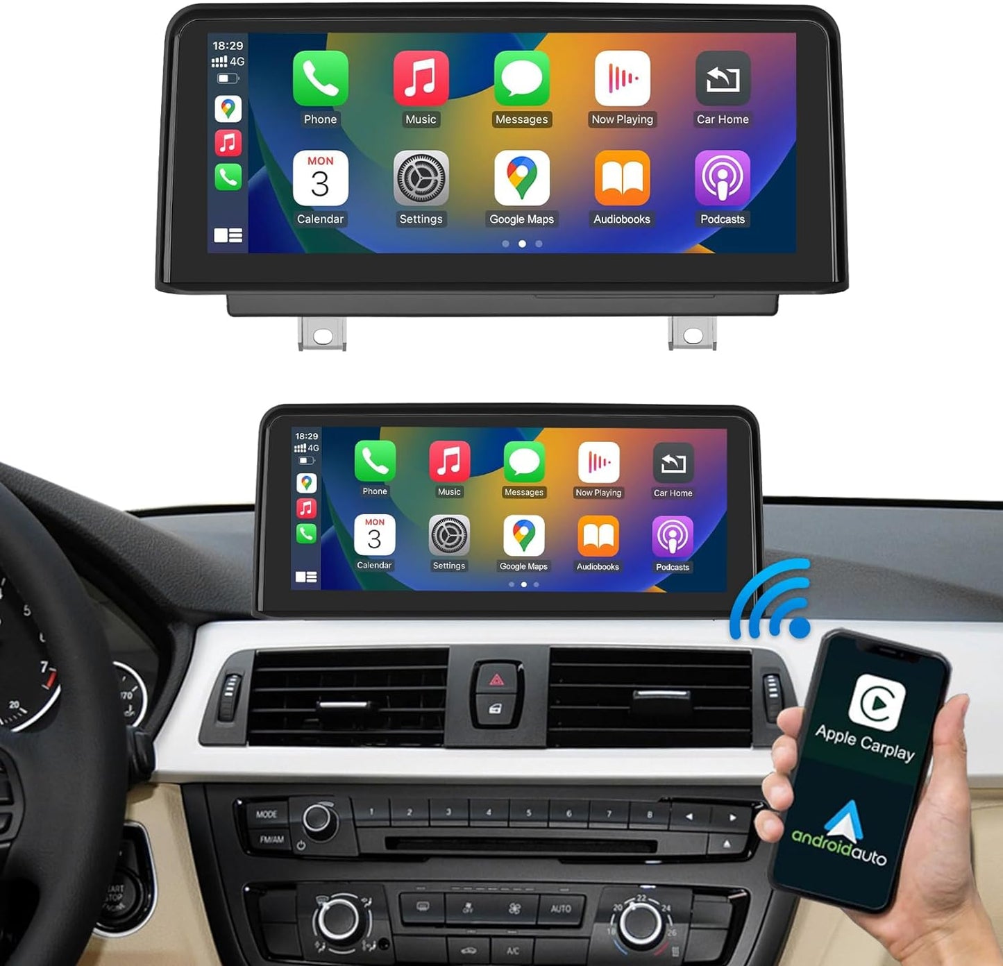 F30 3-SERIES 10.25 INCH ROADSTAR ANDROID ENTERTAINMENT & GPS SYSTEM