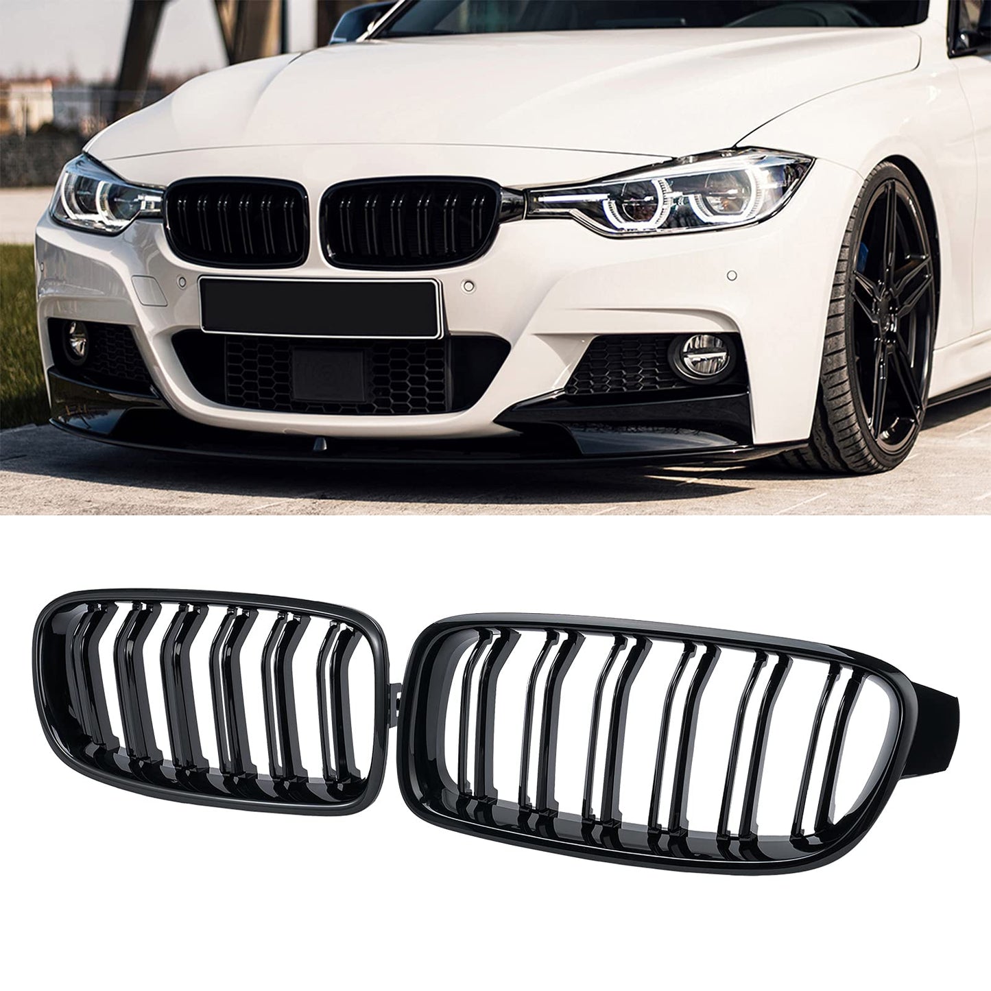 F30 3 SERIES DUAL SLAT KIDNEY GRILLES