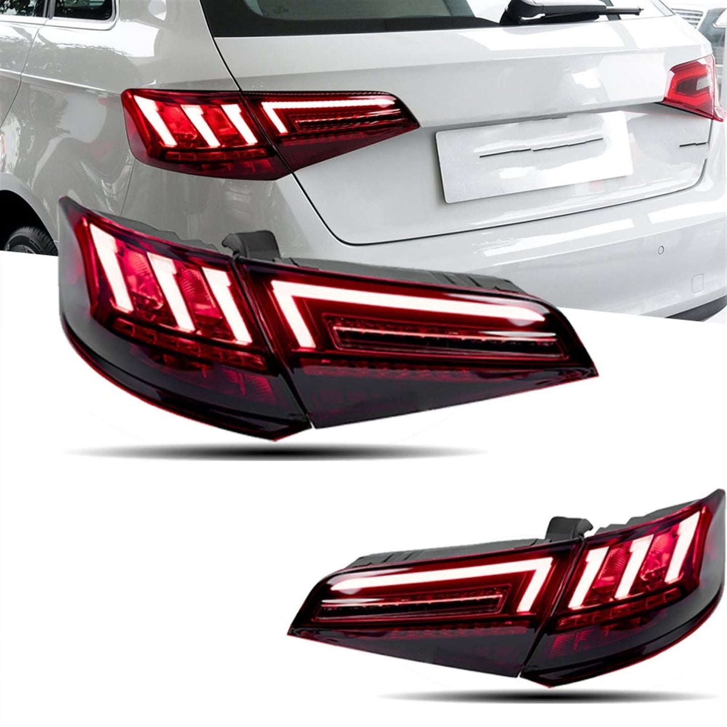 AUDI A3-8V 8Y STYLE DYNAMIC LED TAIL LIGHTS