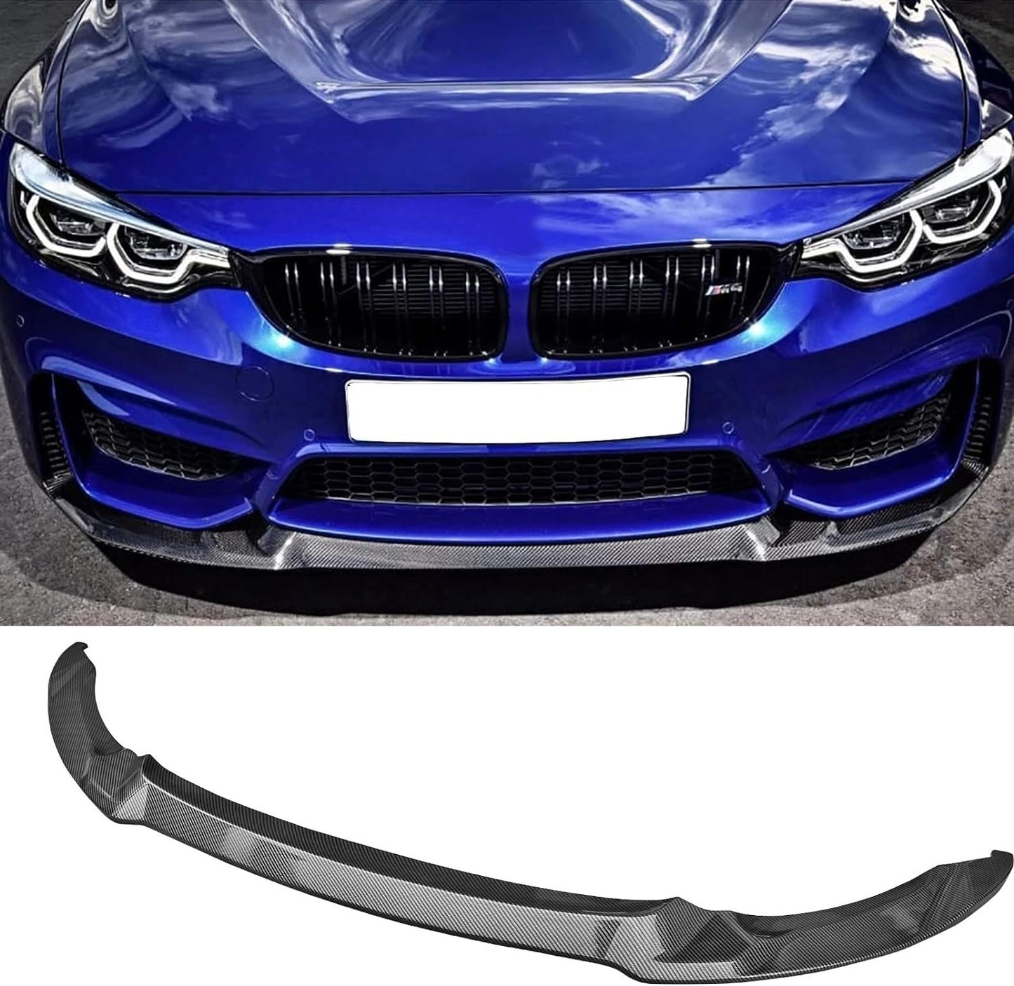 F80 M3 / F82 M4 CS STYLE CARBON FIBRE FRONT LIP