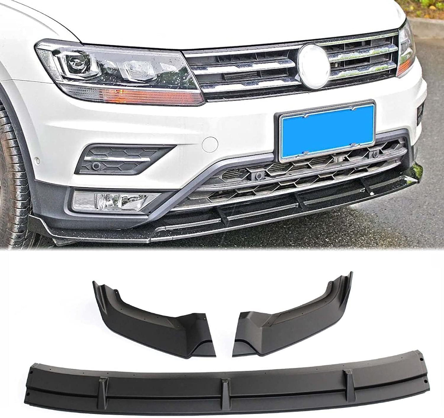 TIGUAN GLOSS BLACK FRONT SPOILER