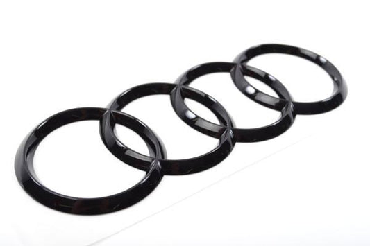 AUDI GLOSS BLACK BADGE