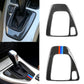 E90 3-SERIES CARBON FIBRE GEAR SHIFT PANEL TRIM COVER