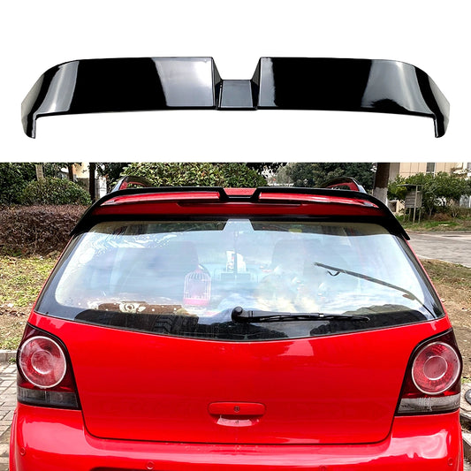 POLO 9N3 / VIVO OETTINGER STYLE GLOSS BLACK PLASTIC ROOF SPOILER