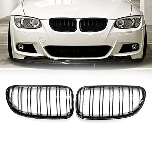 E90 3-SERIES PRE-FACELIFT DUAL SLAT KIDNEY GRILLES