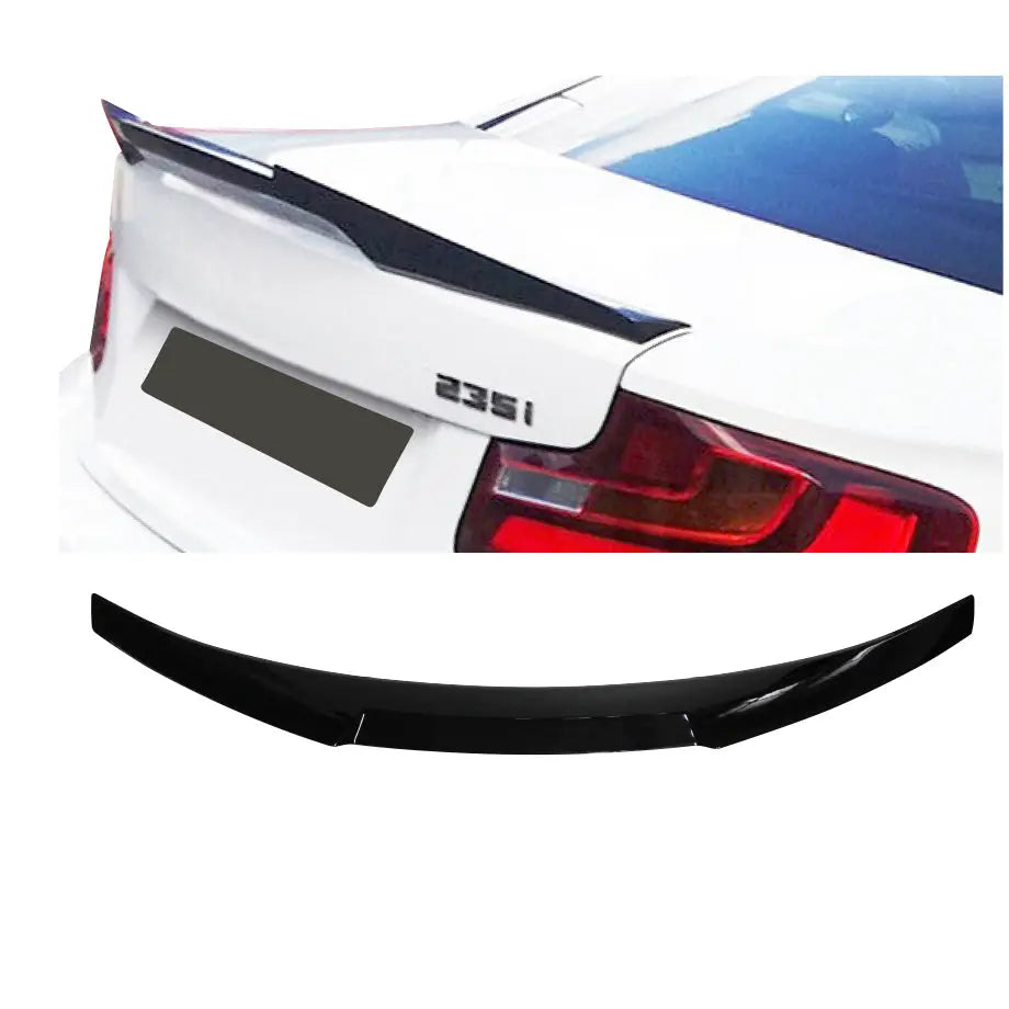 F87 / F22 / F23 M4 STYLE GLOSS BLACK  BOOT SPOILER