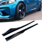 F87 / F22 MTC STYLE GLOSS BLACK SIDE SKIRTS