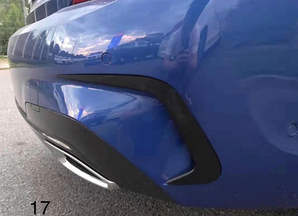 G20 3-SERIES BLADE STYLE REAR BUMPER CANARDS