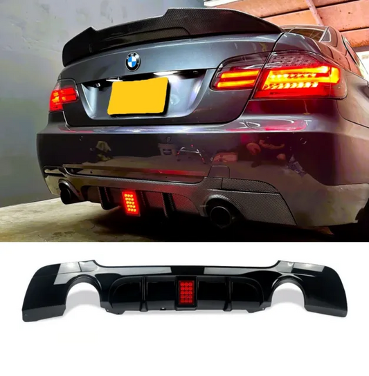 E92 3-SERIES MTECH 335I F1-STYLE GLOSS BLACK DIFFUSER