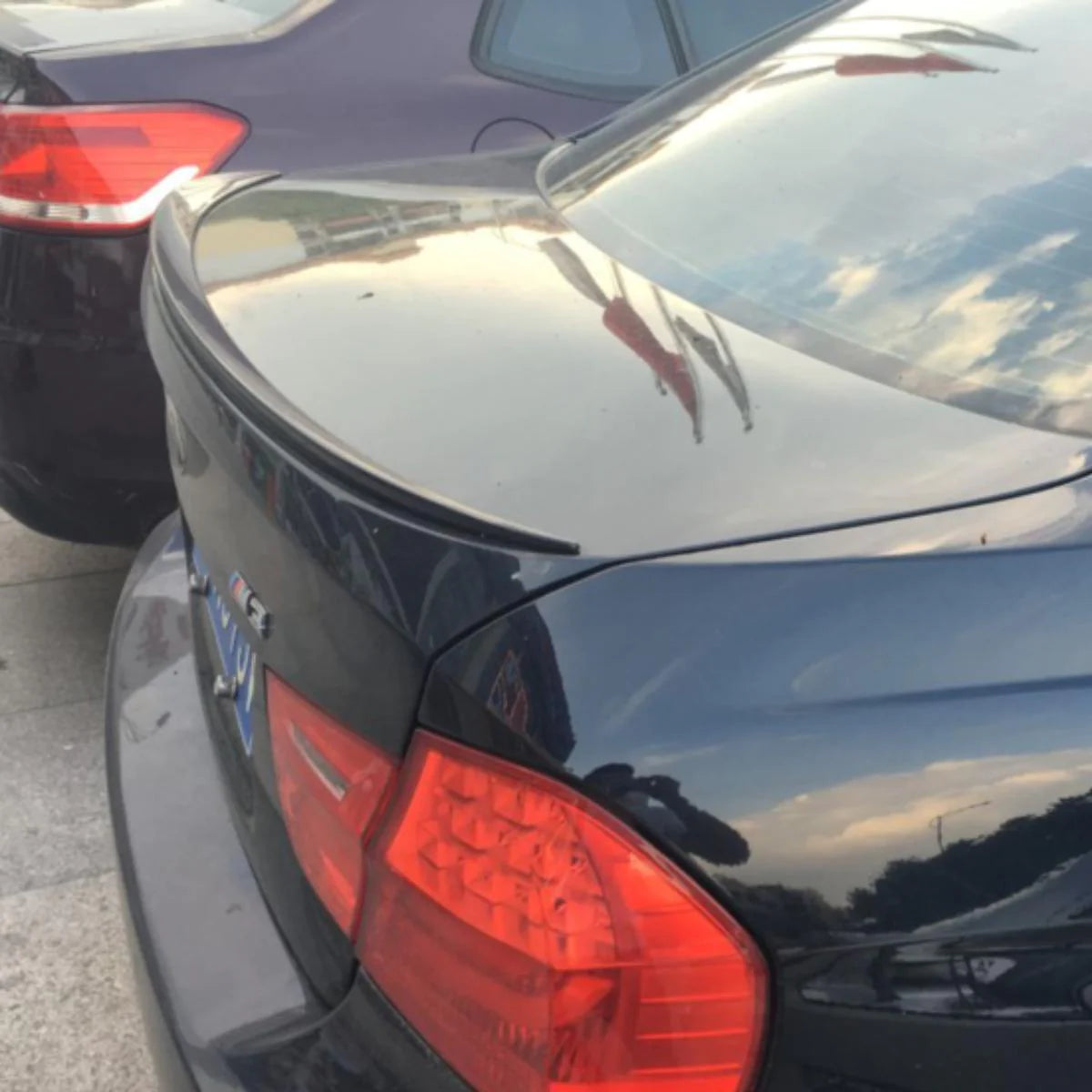 E90 3-SERIES CARBON FIBRE PERFORMANCE STYLE BOOT SPOILER