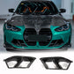 G80 M3 / G82 M4 DRY CARBON FIBRE M PERFORMANCE STYLE BUMPER AIR INTAKE COVER