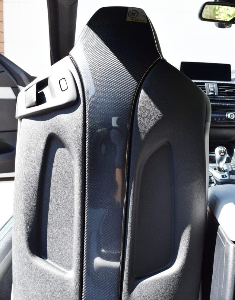 F80 M3 / F82 M4 CARBON FIBRE SEAT BACK COVERS