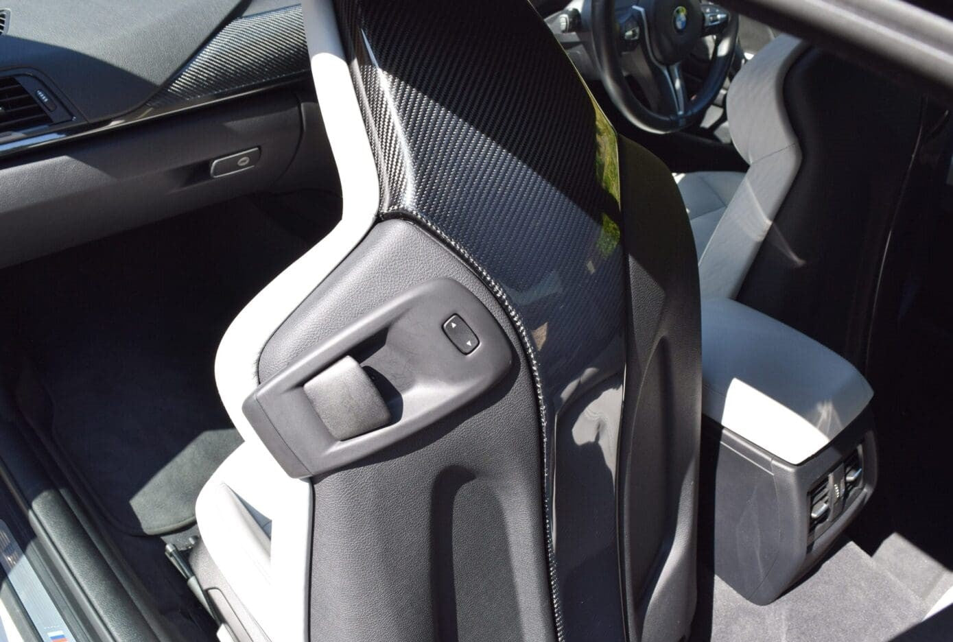 F80 M3 / F82 M4 CARBON FIBRE SEAT BACK COVERS