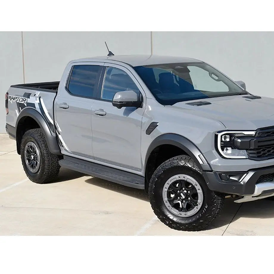 FORD RANGER NEXT GEN RAPTOR STYLE SIDE STEPS – Karbon Auto