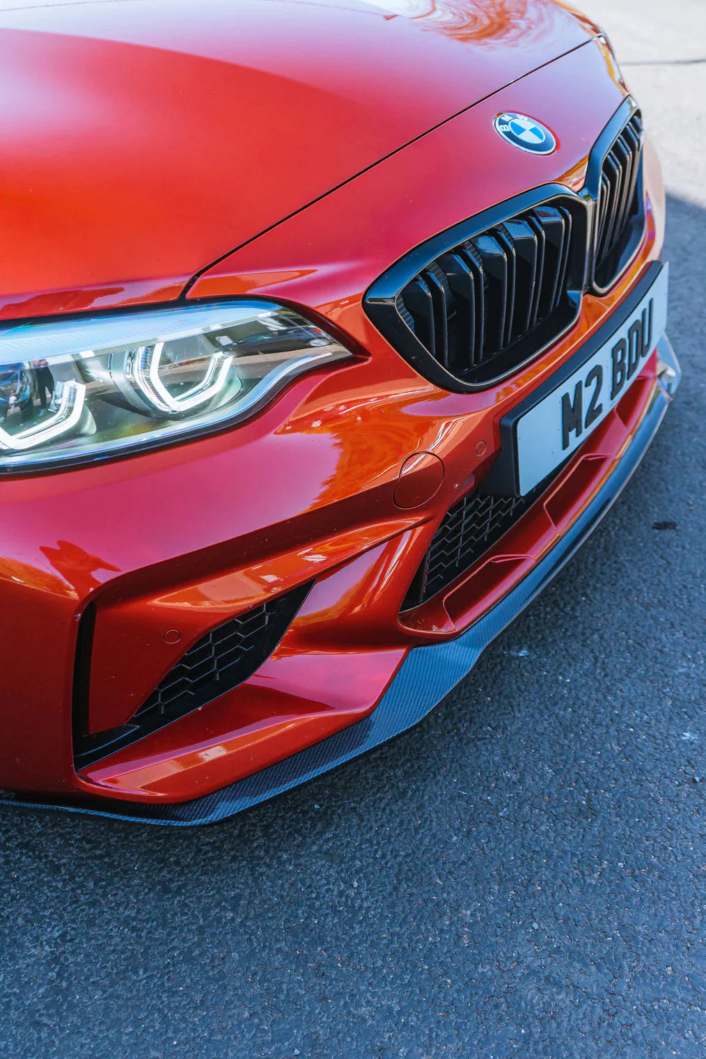 F87 M2 COMPETITION CS STYLE CARBON FIBRE FRONT LIP